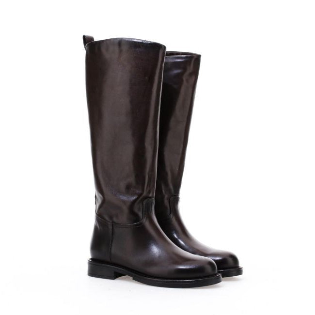 STIVALE MJUS DONNA TESTA MORO - L92304101 CAFFE