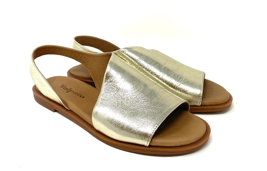 SANDALI BASSI VOLPATO DONNA ORO - LAT35 GOLD