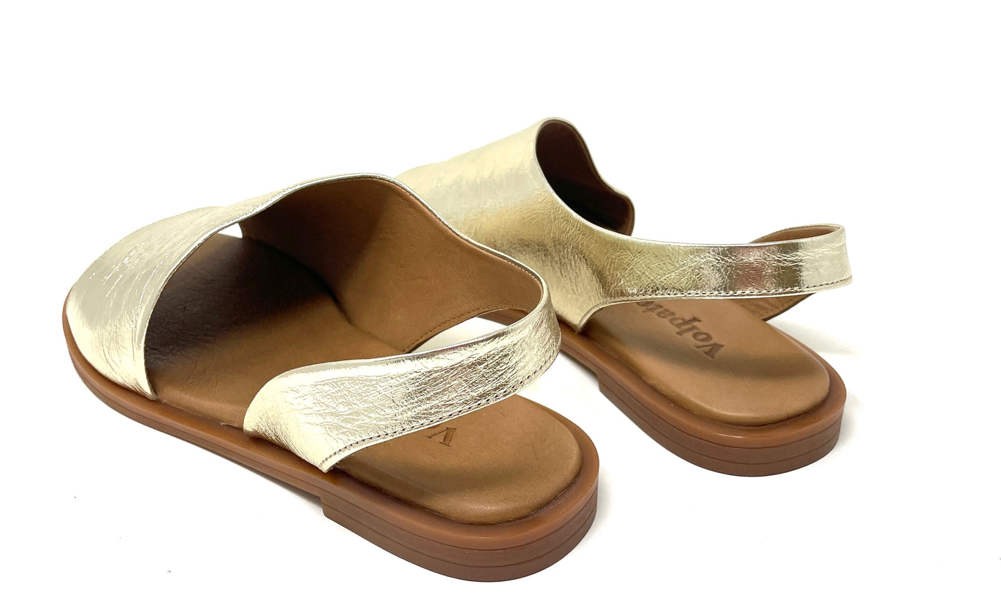 SANDALI BASSI VOLPATO DONNA ORO - LAT35 GOLD
