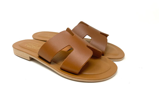 SANDALI BASSI SEGUIMI DONNA CUOIO - LIDO501 CUOIO