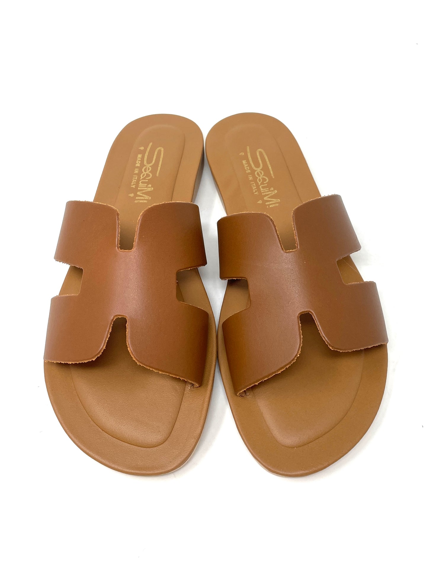 SANDALI BASSI SEGUIMI DONNA CUOIO - LIDO501 CUOIO