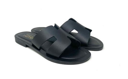 SANDALI BASSI SEGUIMI DONNA NERO - LIDO501 NERO