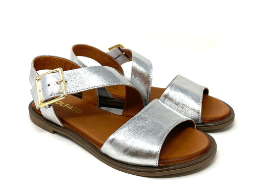 SANDALI BASSI VOLPATO DONNA ARGENTO - LIZ400 SILVER