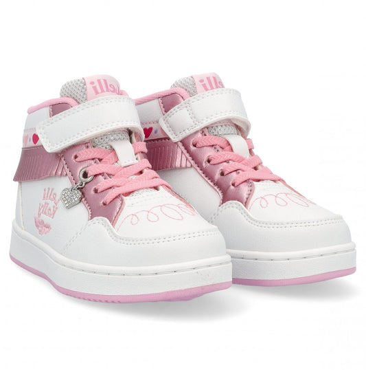 SNEAKERS LELLI KELLY BAMBINO BIANCO - LKAA8096 BI
