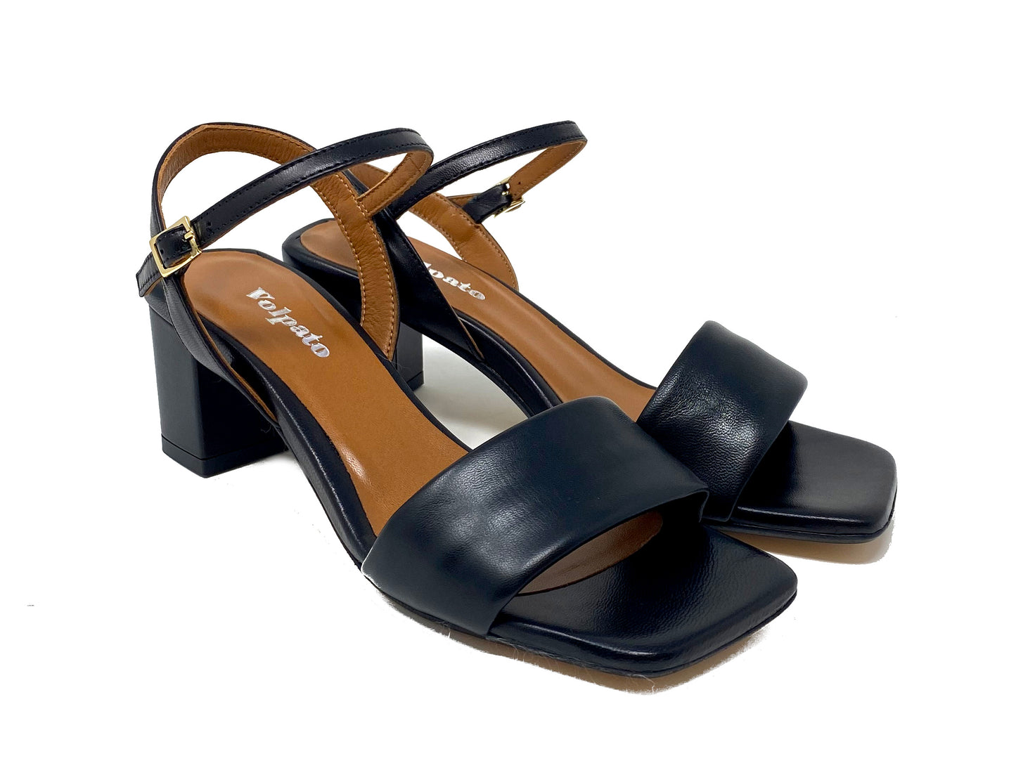 SANDALI VOLPATO DONNA NERO - M2529 NERO