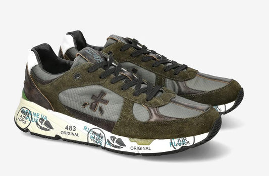 SNEAKERS PREMIATA UOMO VERDE - MASE4005