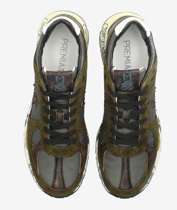 SNEAKERS PREMIATA UOMO VERDE - MASE4005