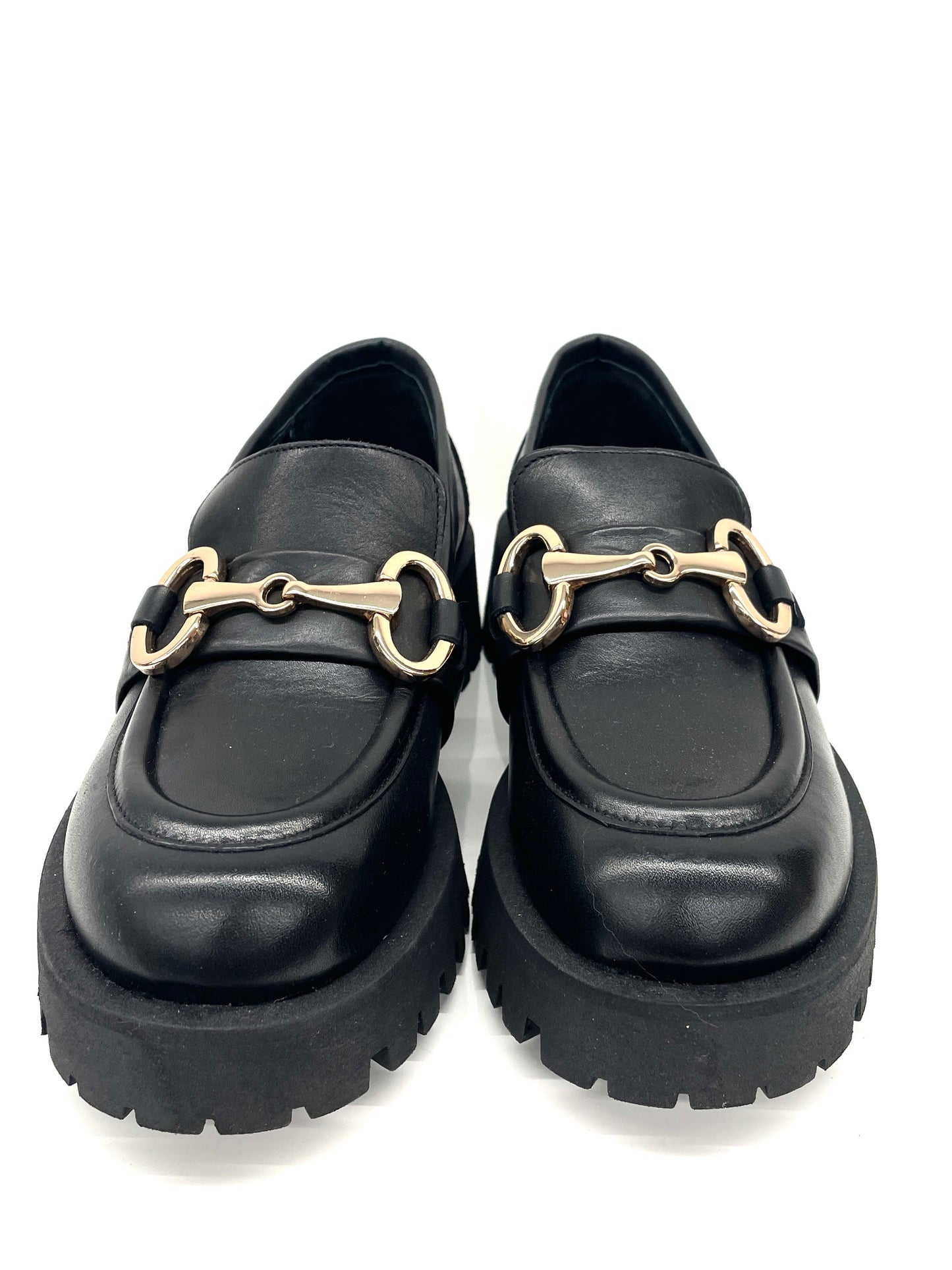 MOCASSINO VOLPATO DONNA NERO - MOSS27 NERO