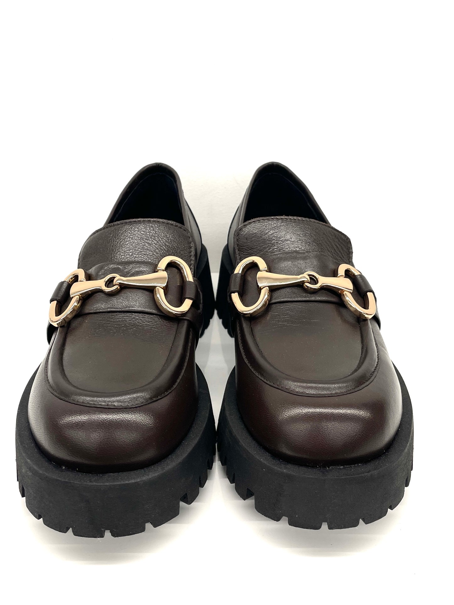 MOCASSINO VOLPATO DONNA TESTA MORO - MOSS27 TM