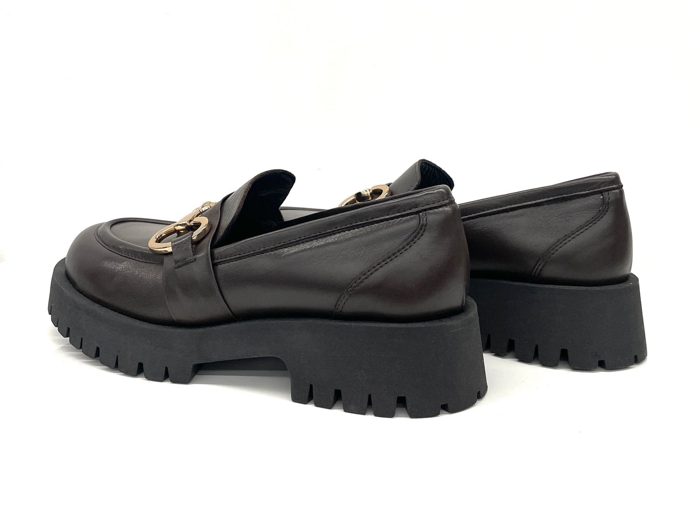 MOCASSINO VOLPATO DONNA TESTA MORO - MOSS27 TM