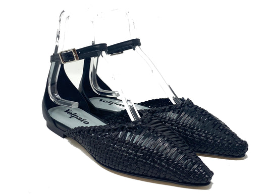 BALLERINE VOLPATO DONNA NERO - MUR26QN NER