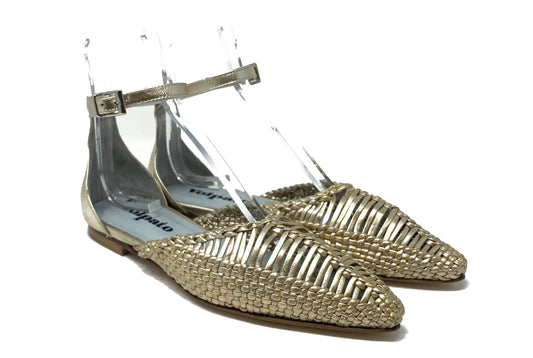 BALLERINE VOLPATO DONNA ORO - MUR26QN ORO