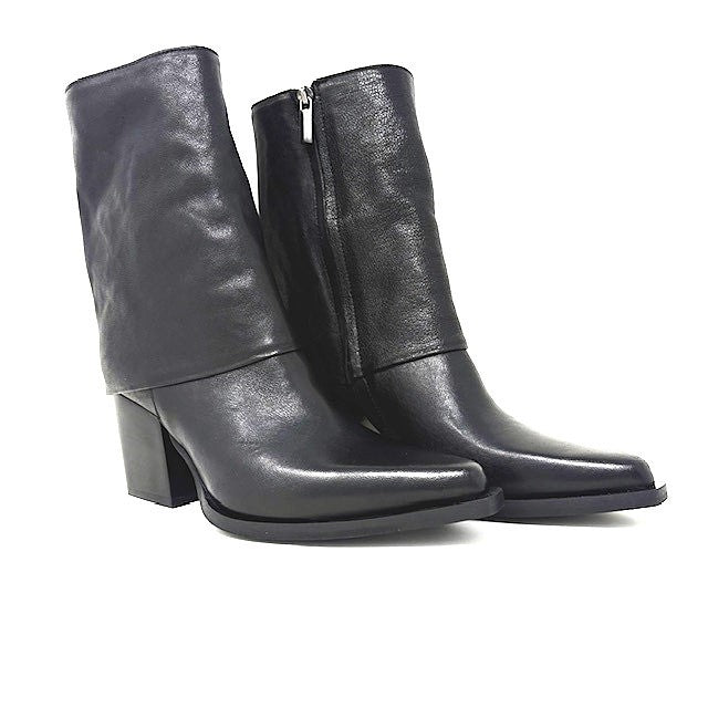 TRONCHETTI BASSI VOLPATO DONNA NERO - NADA04LAV NE