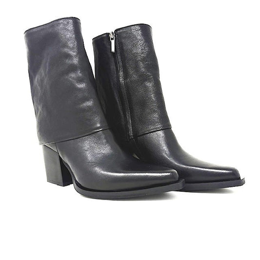 TRONCHETTI BASSI VOLPATO DONNA NERO - NADA04LAV NE