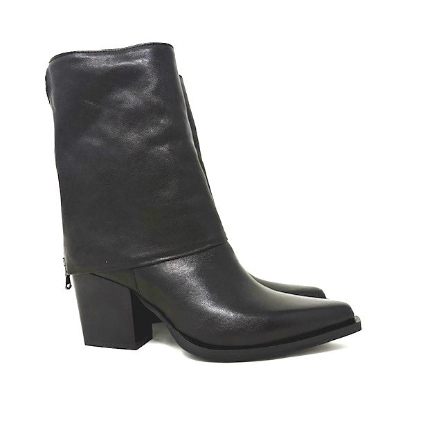 TRONCHETTI BASSI VOLPATO DONNA NERO - NADA04LAV NE