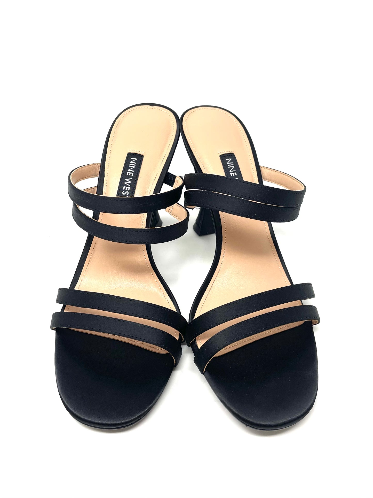 SANDALI CON TACCO NINE WEST DONNA NERO - NINFE NERO