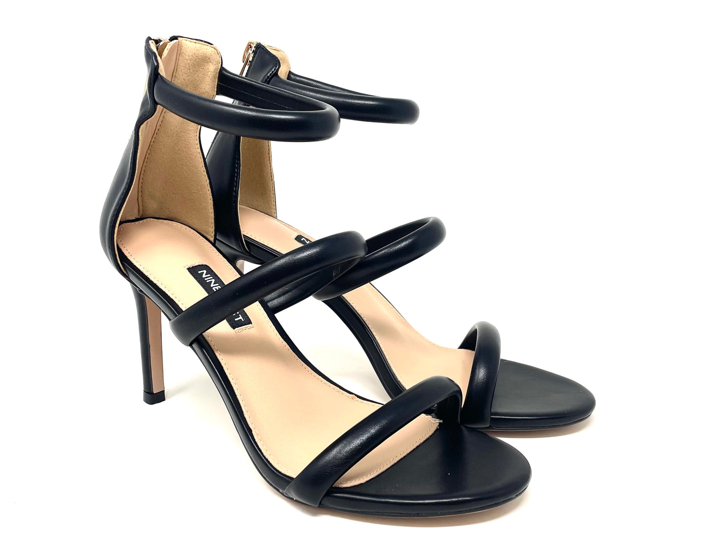 SANDALI CON TACCO NINE WEST DONNA NERO - NITE NERO