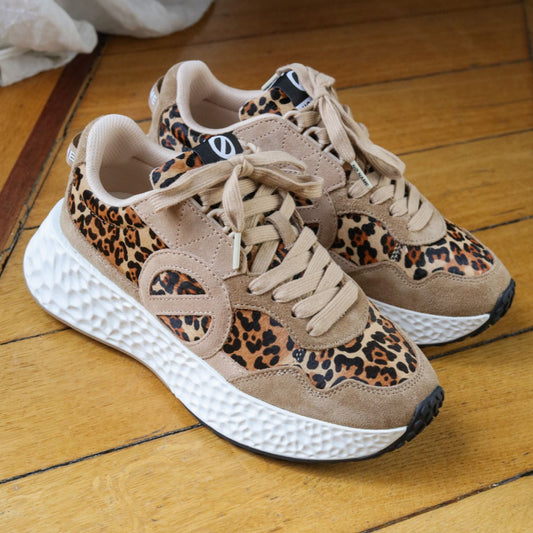 SNEAKERS NO NAME DONNA LEOPARDATO - NNVEPL04KC LEO