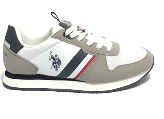 SNEAKERS U.S. POLO ASSN. UOMO BIANCO - NOBIL4115BI