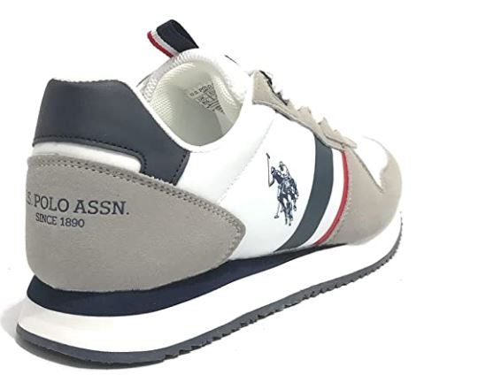 SNEAKERS U.S. POLO ASSN. UOMO BIANCO - NOBIL4115BI