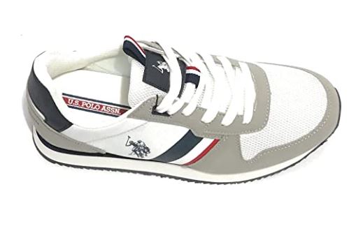 SNEAKERS U.S. POLO ASSN. UOMO BIANCO - NOBIL4115BI
