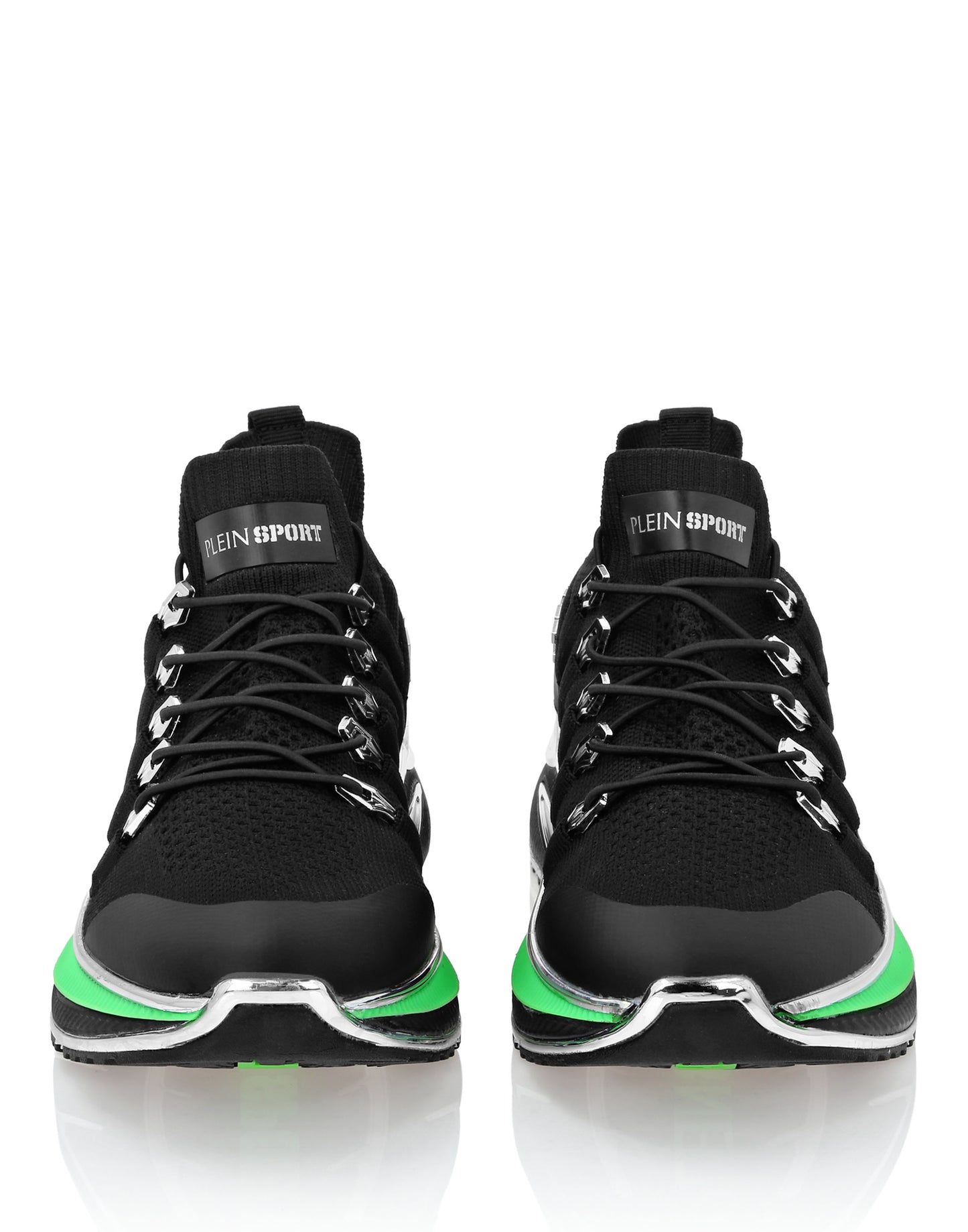 SNEAKERS PLEIN SPORT UOMO NERO - PADS0579 NE/GREEN