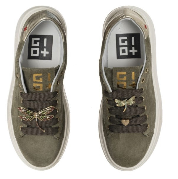 SNEAKERS GIO+ DONNA VERDE OLIVA - PIA232