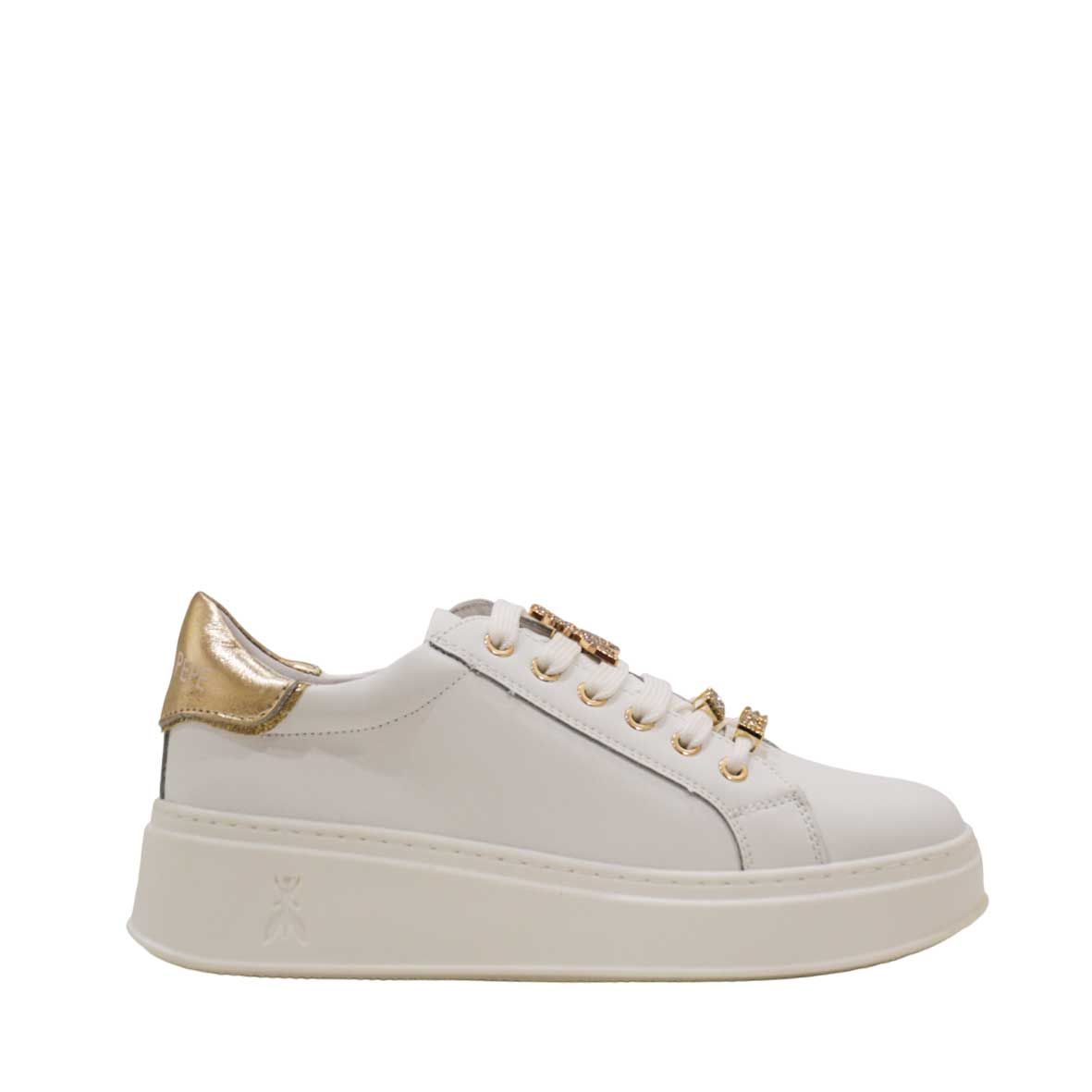 SNEAKERS PATRIZIA PEPE DONNA BIANCO - PJ302 BI/PL