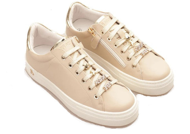 SNEAKERS PATRIZIA PEPE DONNA BEIGE - PJ850 BEIGE