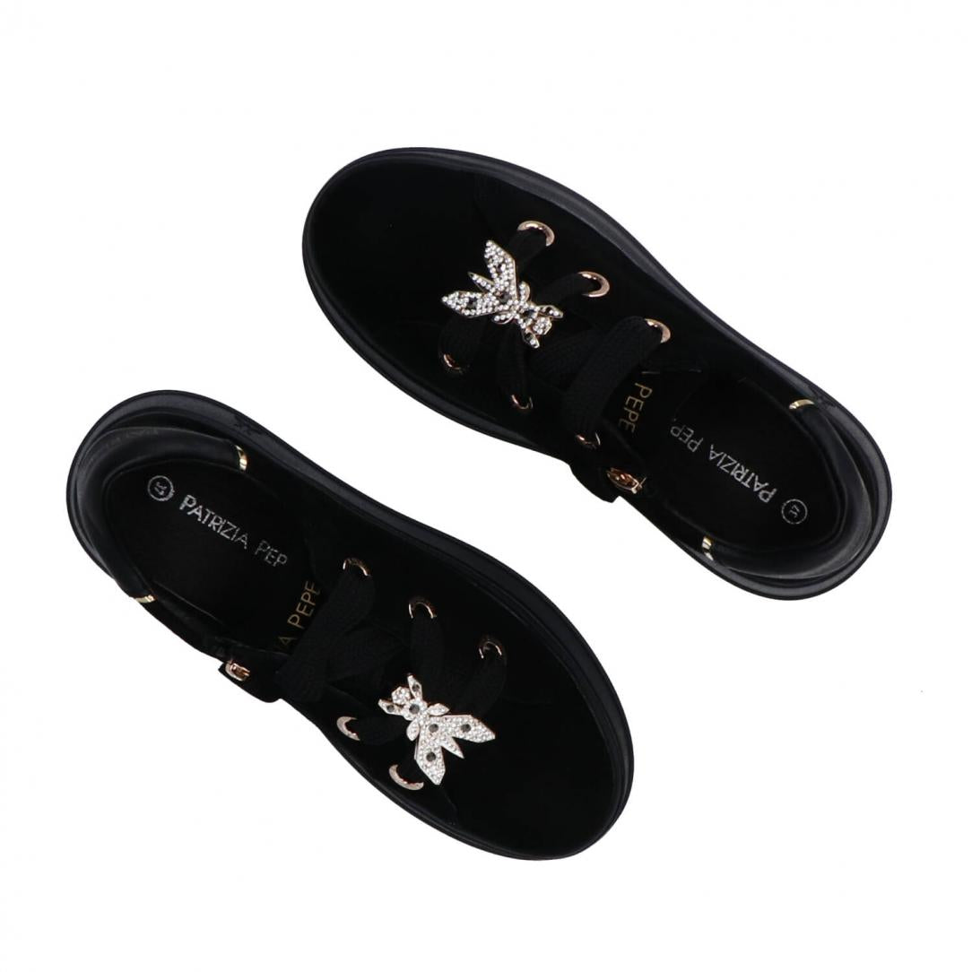 SNEAKERS PATRIZIA PEPE DONNA NERO - PJ855 NERO