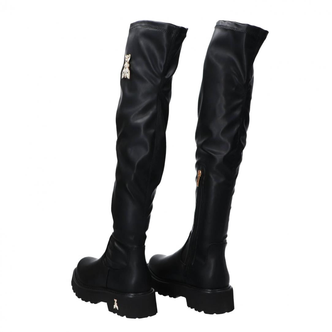STIVALE PATRIZIA PEPE DONNA NERO - PJ886 NERO