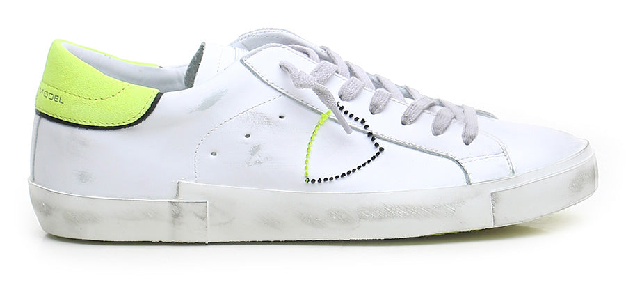 SNEAKERS PHILIPPE MODEL UOMO BIANCO - PRLUVB38 BI