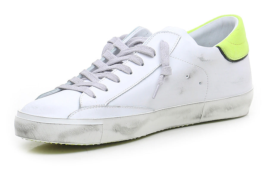 SNEAKERS PHILIPPE MODEL UOMO BIANCO - PRLUVB38 BI
