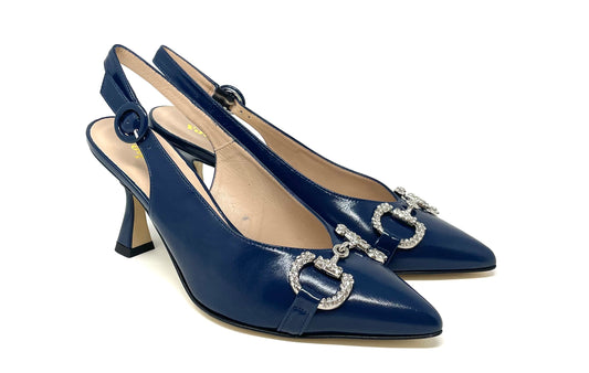 SCARPE CON TACCO VOLPATO DONNA BLU - R4602N ODIS