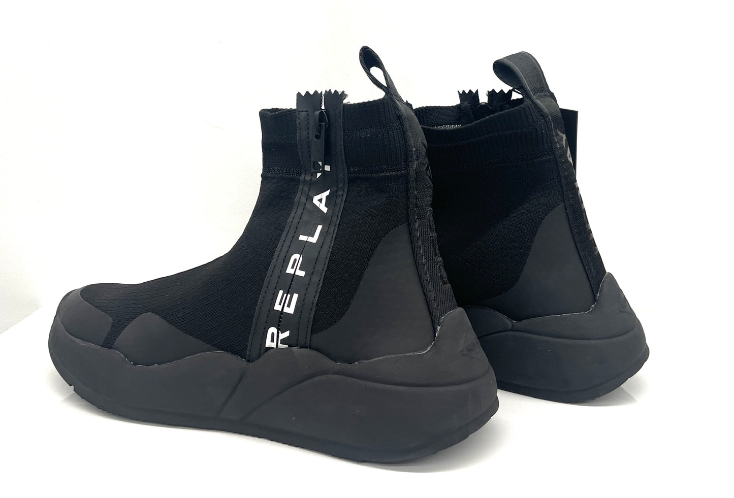 SNEAKERS REPLAY DONNA NERO - RS5B0010TNE