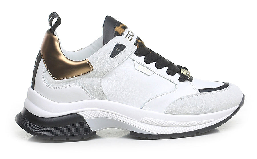 SNEAKERS ED PARRISH DONNA BIANCO - RU01 BIANCO