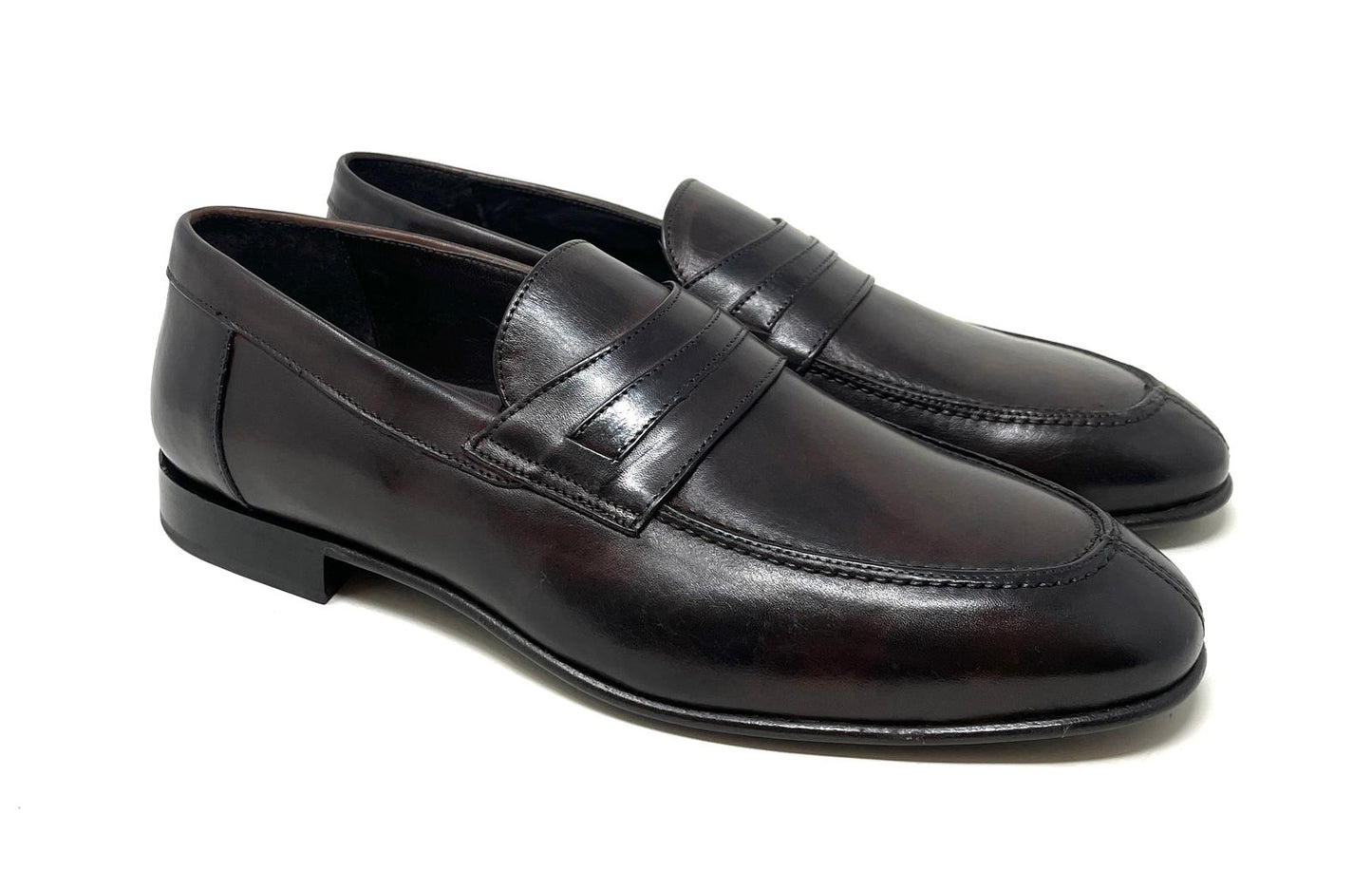 MOCASSINO BOTTICELLI UOMO TESTA MORO - RU20726 TM