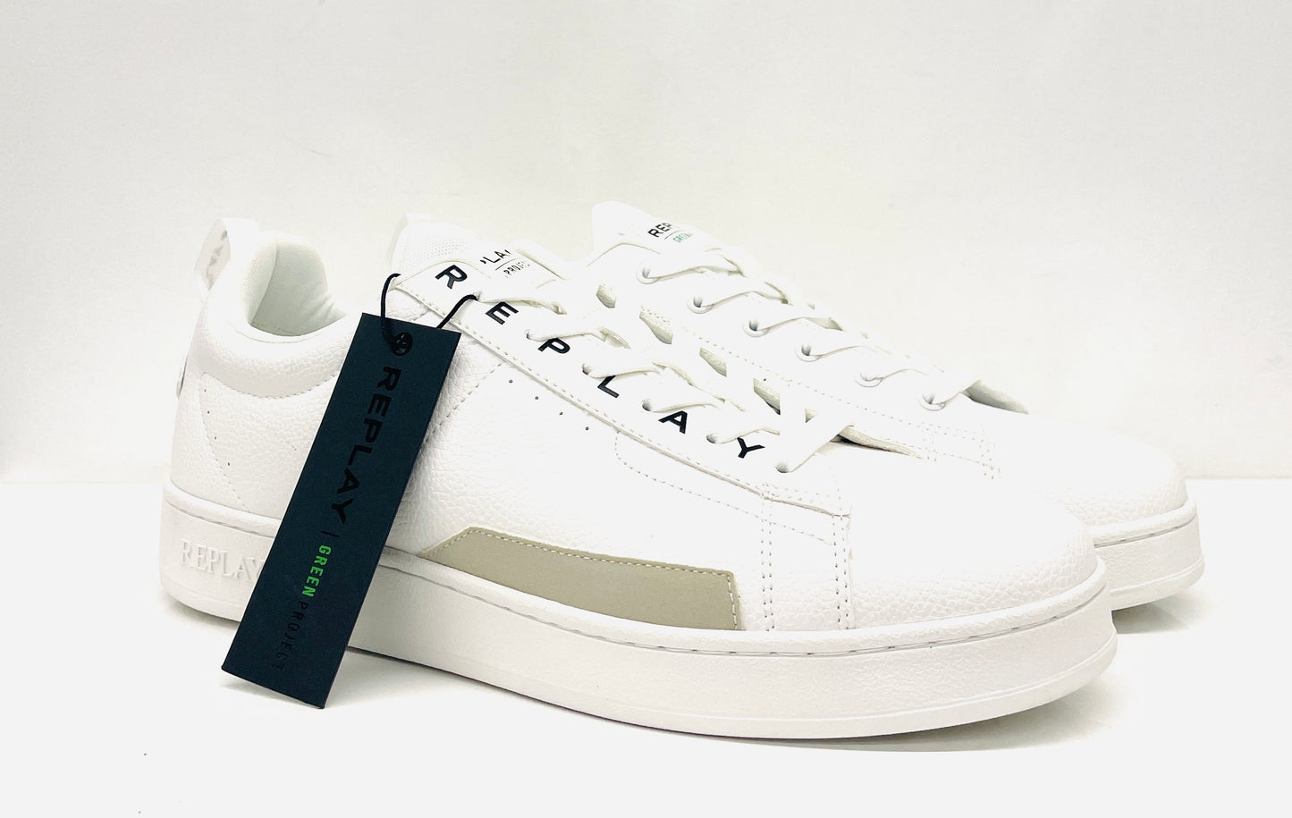 SNEAKERS REPLAY UOMO BIANCO - RZ3B0009SBI
