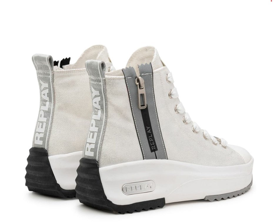 SNEAKERS REPLAY DONNA BIANCO - RZ5M0004TBI