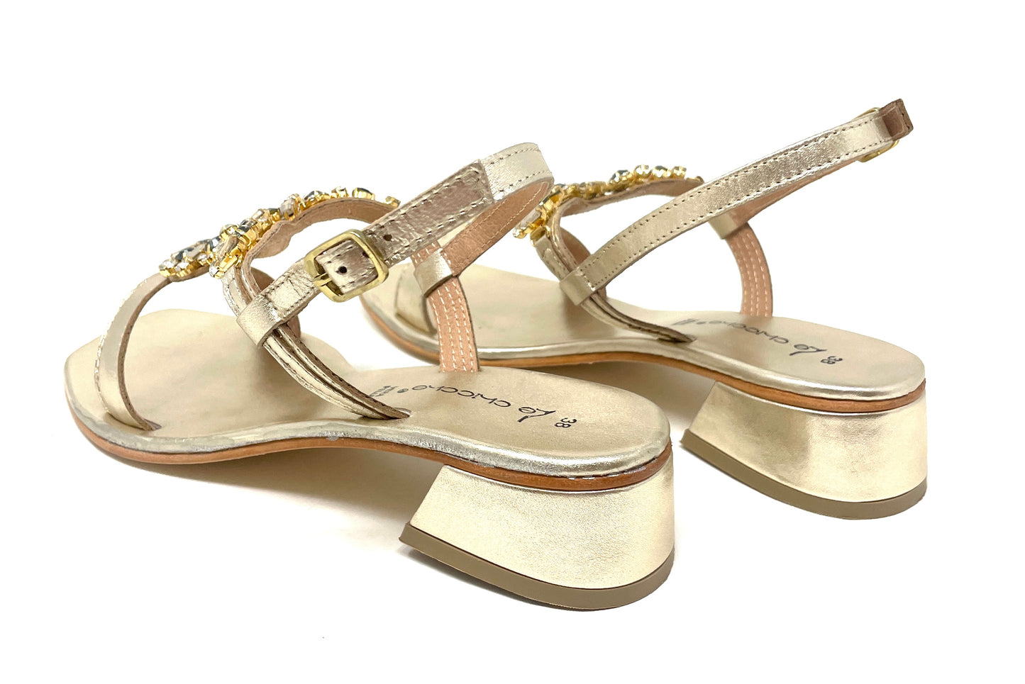 SANDALI BASSI PRINCIPE DONNA ORO - S14221 GOLD