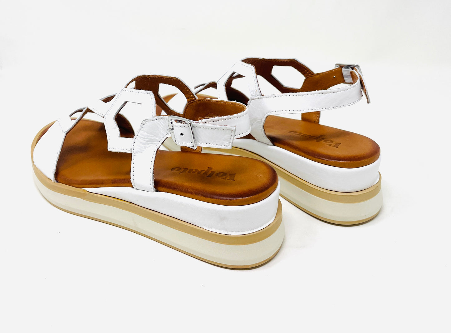 ZEPPE VOLPATO DONNA BIANCO - SAM948 BIAN
