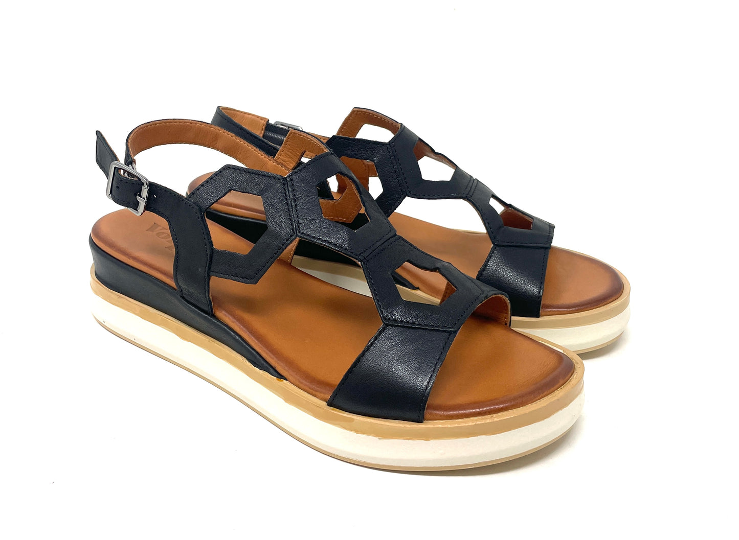 ZEPPE VOLPATO DONNA NERO - SAM948 NERO