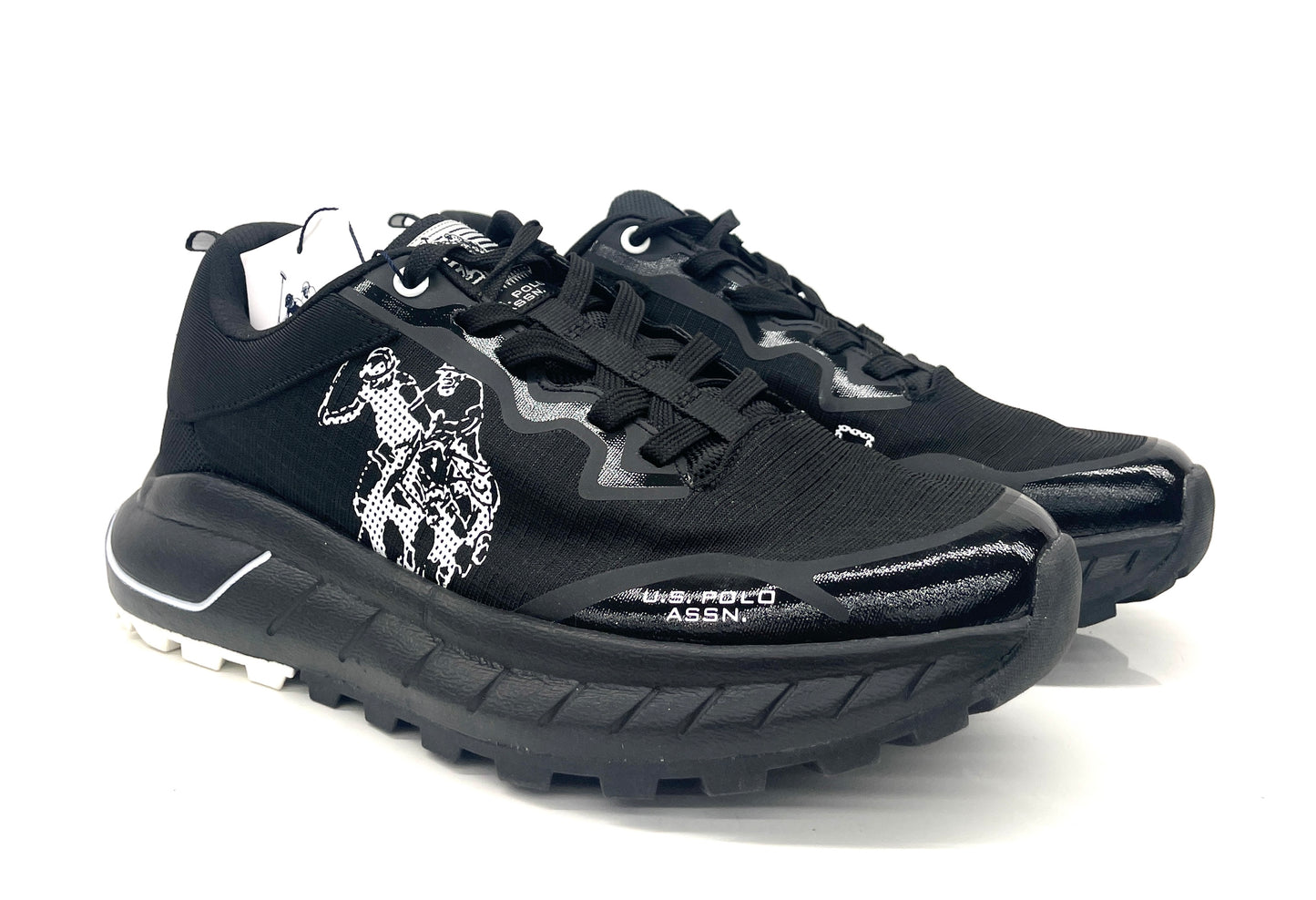 SNEAKERS U.S. POLO ASSN. UOMO NERO - SETH005 NE