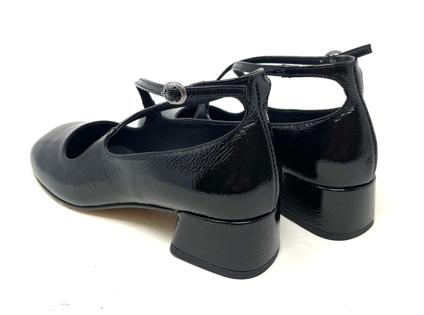 SCARPE CON TACCO VOLPATO DONNA NERO - SIMA69211NE