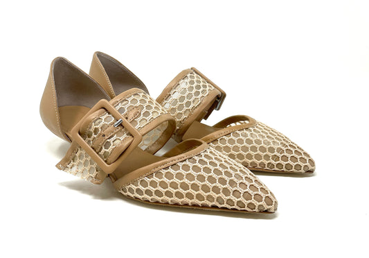 SCARPE CON TACCO VOLPATO DONNA NUDE - ST471RETE NUDE
