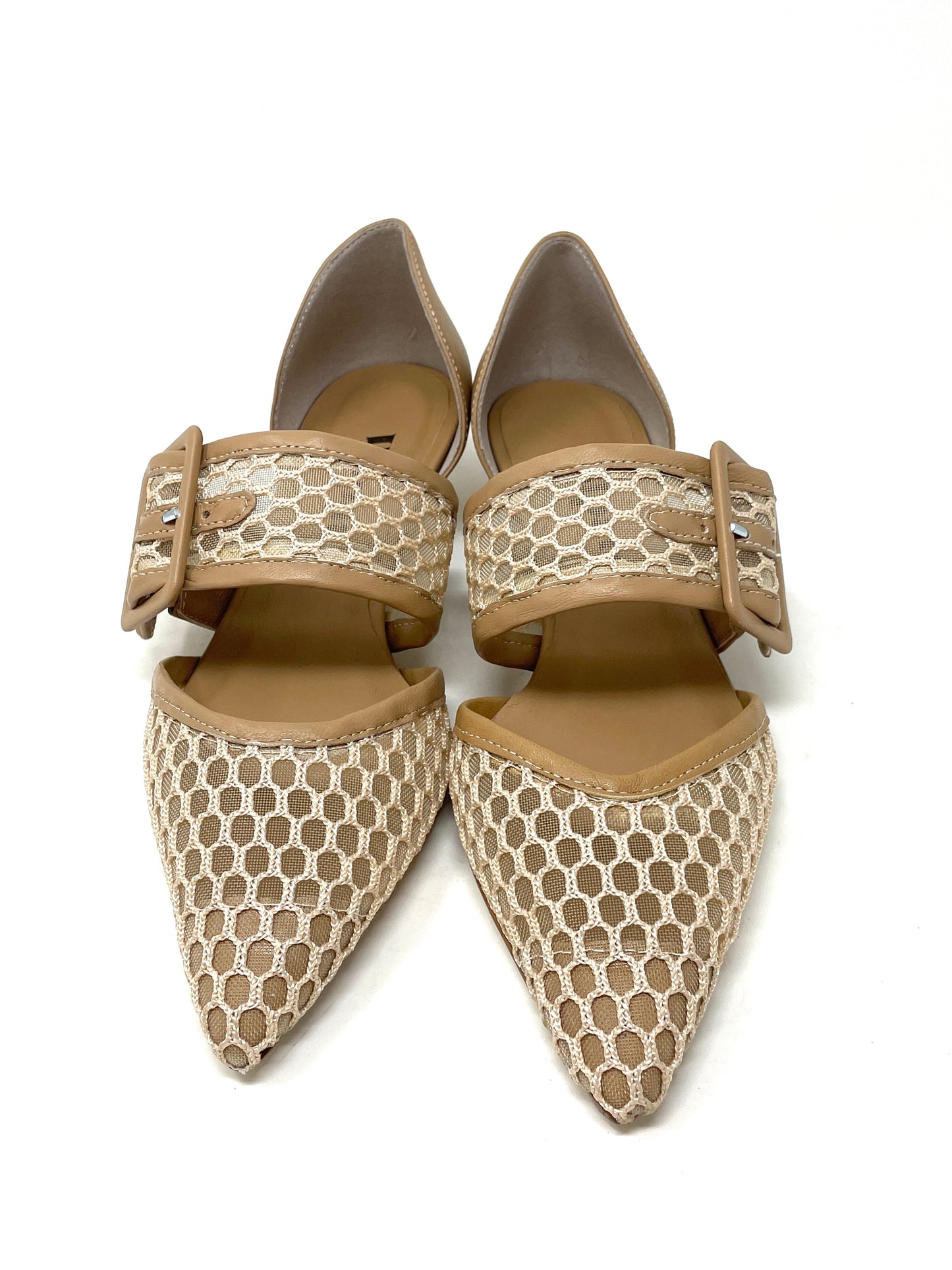 SCARPE CON TACCO VOLPATO DONNA NUDE - ST471RETE NUDE
