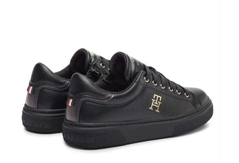 SNEAKERS TOMMY HILFIGER DONNA NERO - T3A932964NE