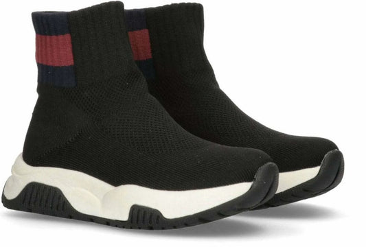 SNEAKERS TOMMY HILFIGER DONNA NERO - T3A933007NE