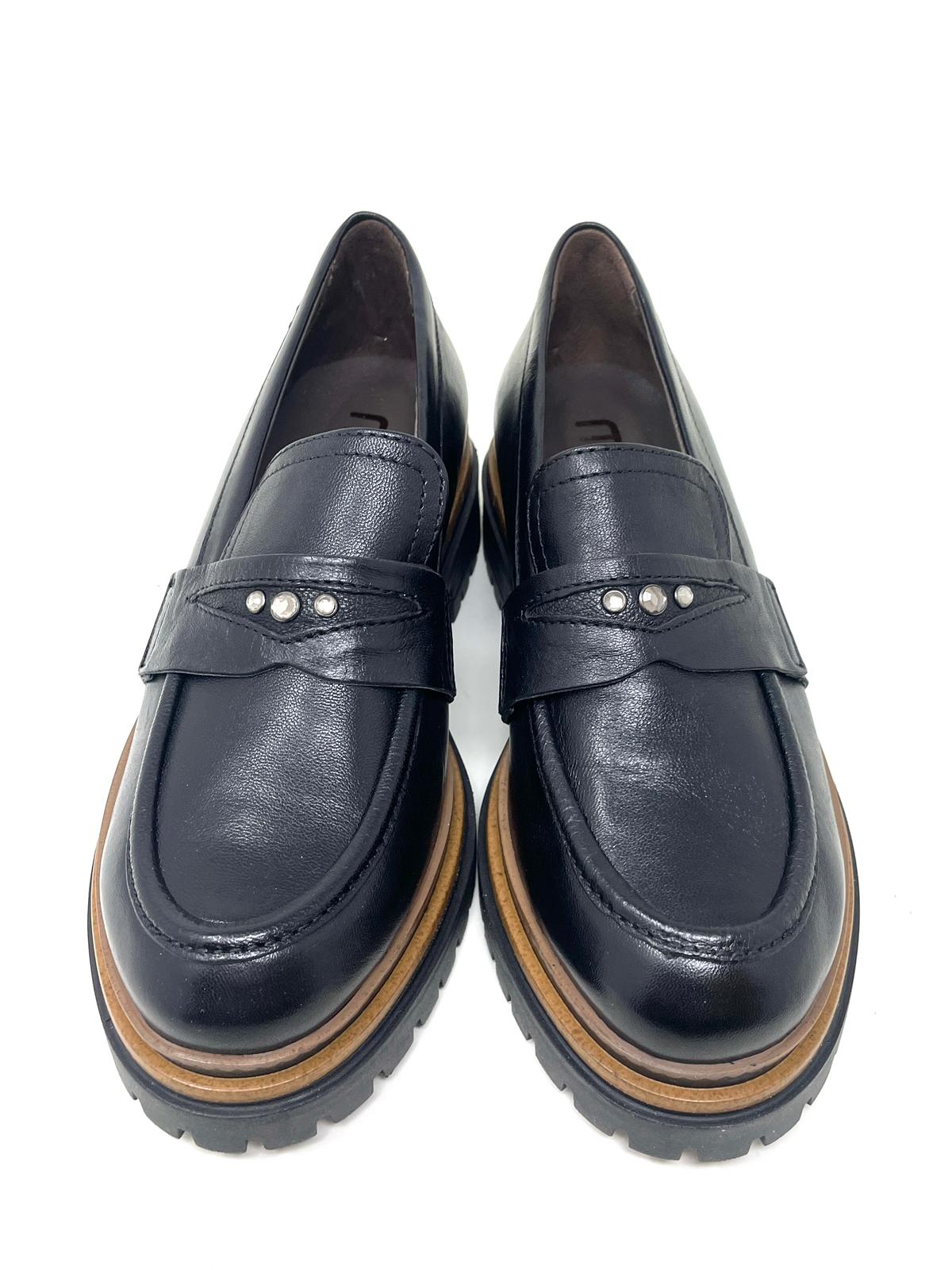 MOCASSINO MJUS DONNA NERO - T60101 NERO