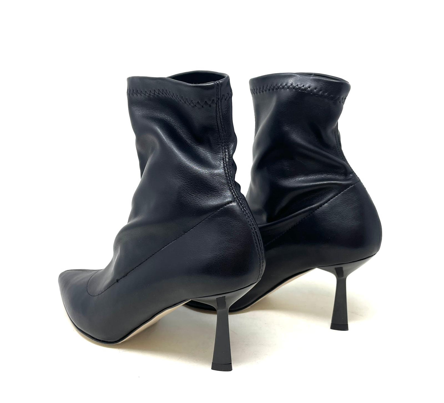 TRONCHETTI CON TACCO VOLPATO DONNA NERO - TED344 NERO